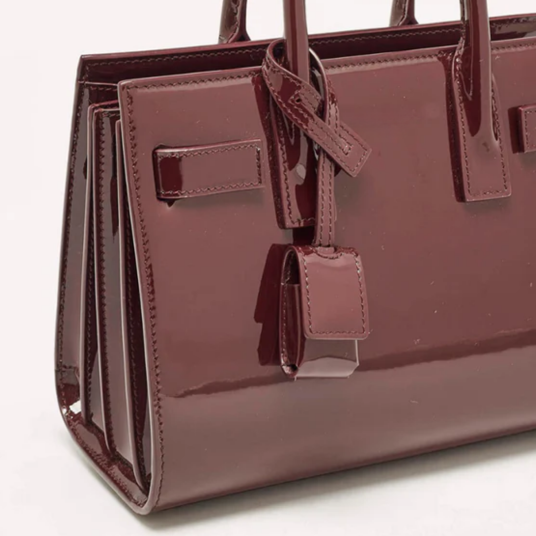 Tasche SL SdJ Nano aus Lackleder
