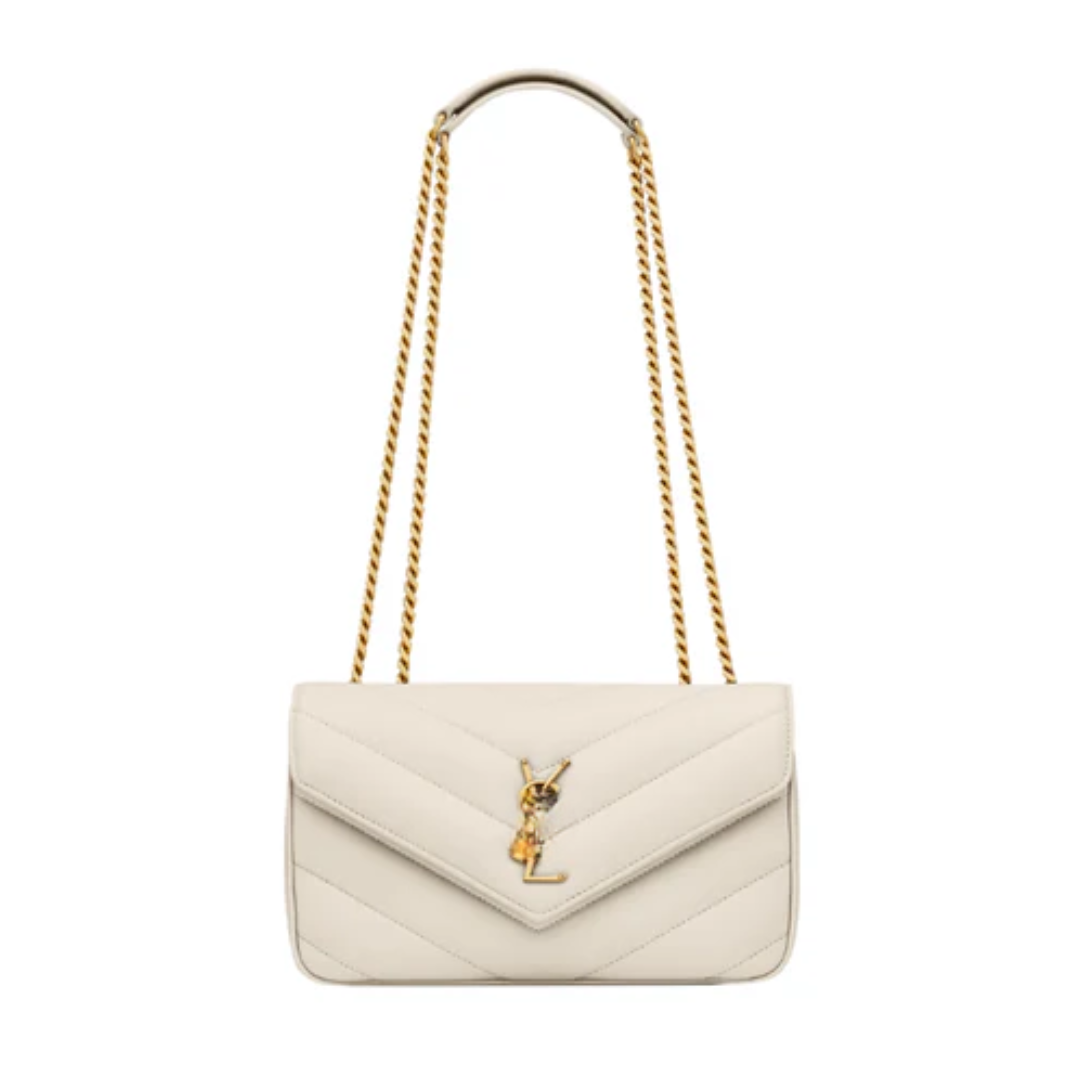 Tasche Small Matelassé Lammleder Weiß – SL