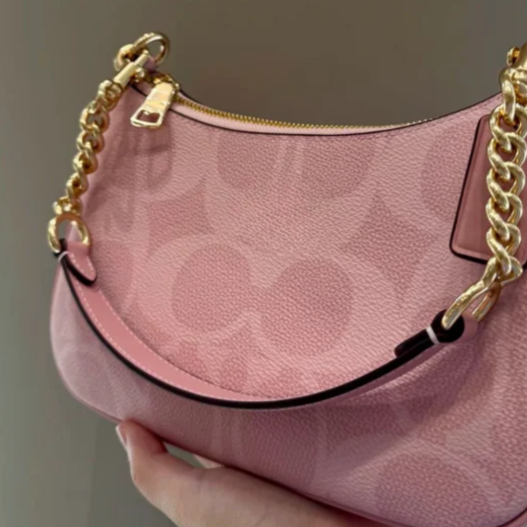Tasche Cch Teri Schulter aus Sgntr Canvas Rosa