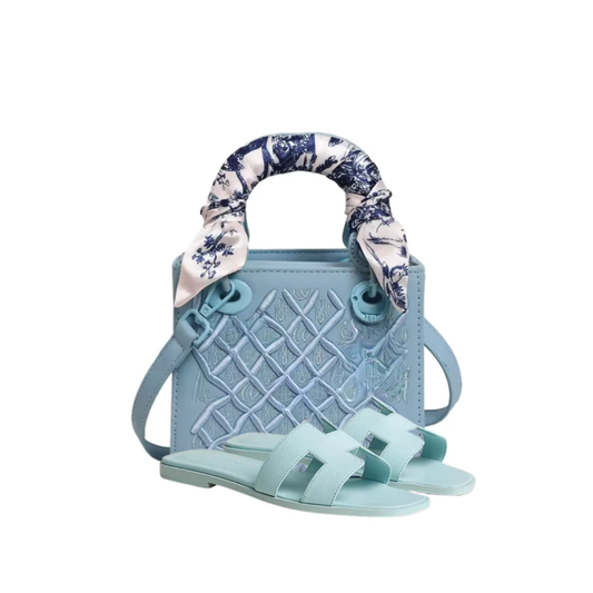 ChatGPT said:  Tasche Oran Hellblau & Lady D-Lite Blau – Hms