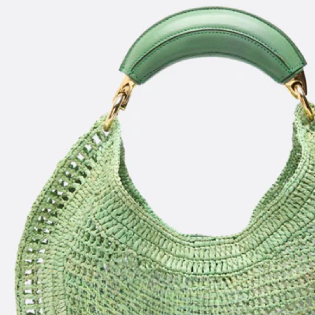 Tasche CH. Hot Summer Banana aus Raffia