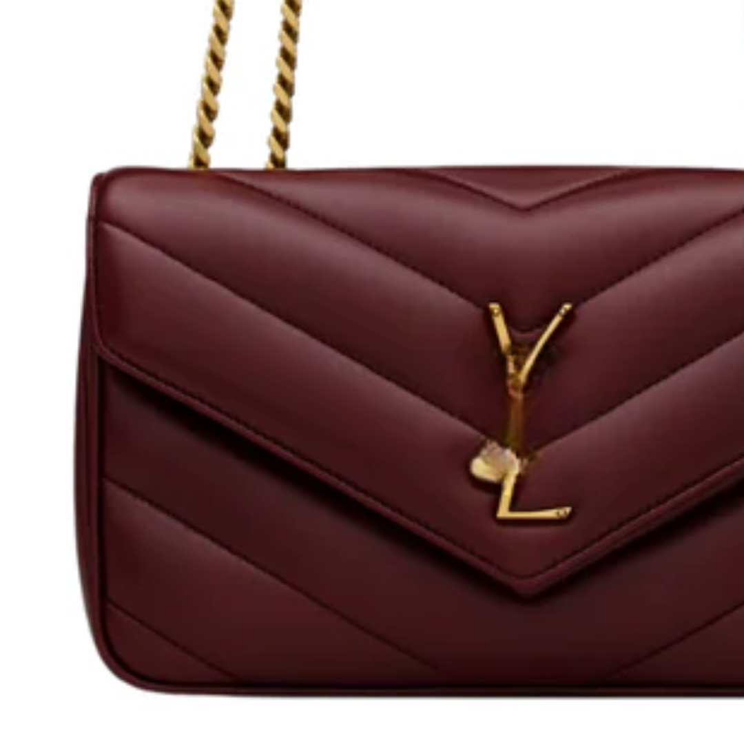 Tasche Small Matelassé Lammleder Bordeaux – SL