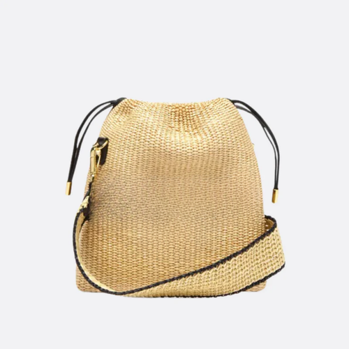 Tasche Kleines Geflochtenes Stroh – Fnd Sck Beige