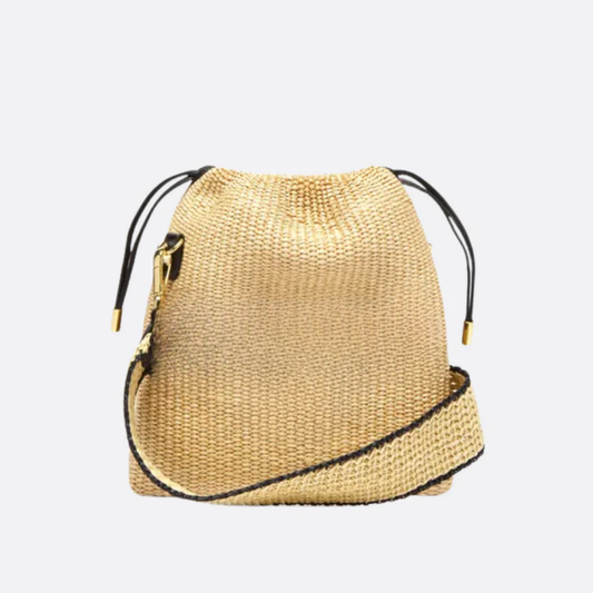 Tasche Kleines Geflochtenes Stroh – Fnd Sck Beige