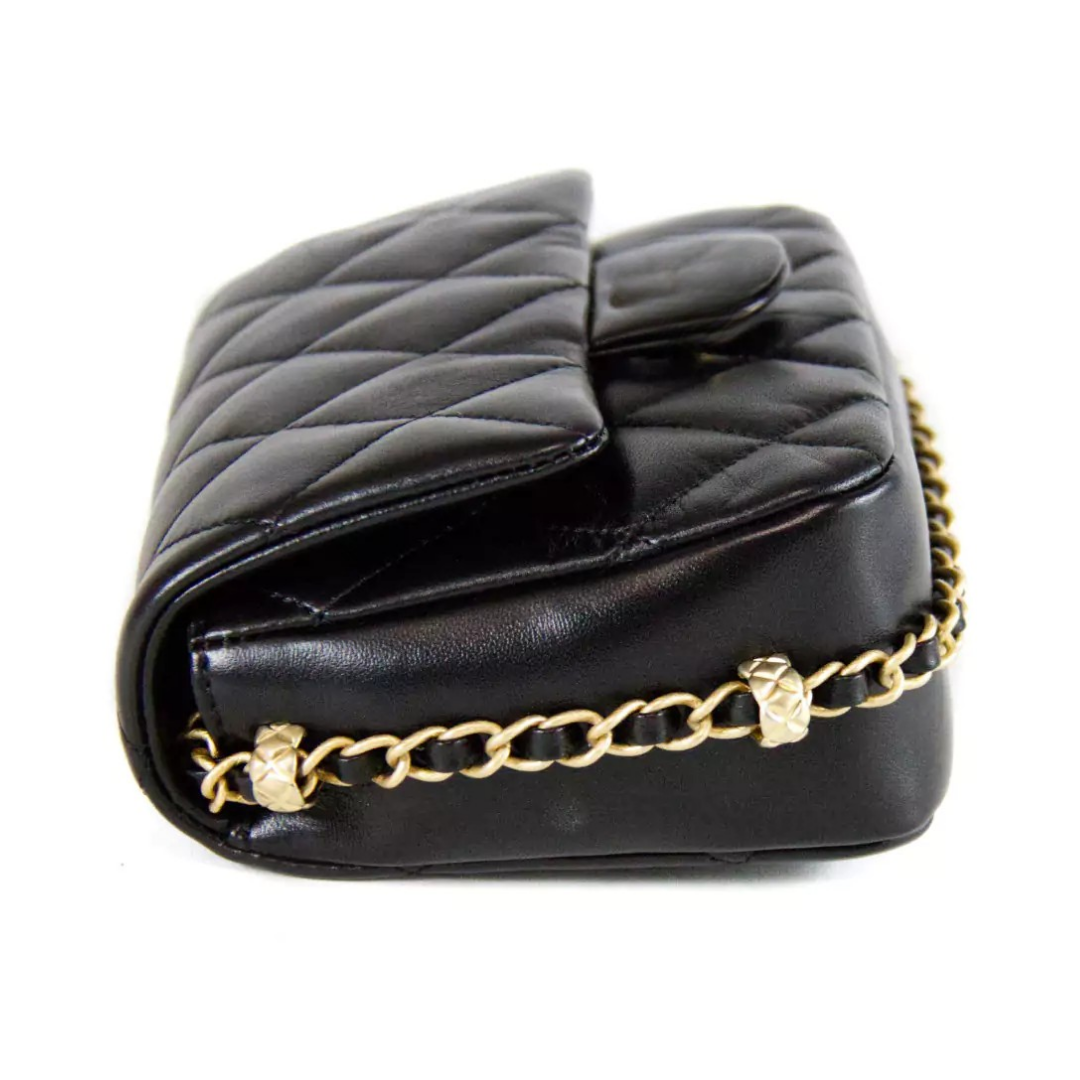Tasche Mini Flap – Schwarze Cnl Edition
