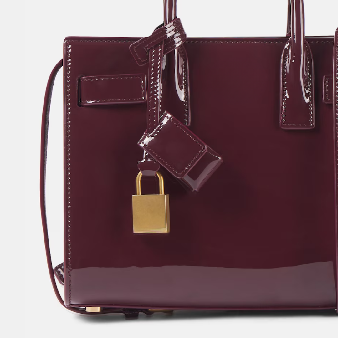 Tasche SL SdJ Nano aus Lackleder