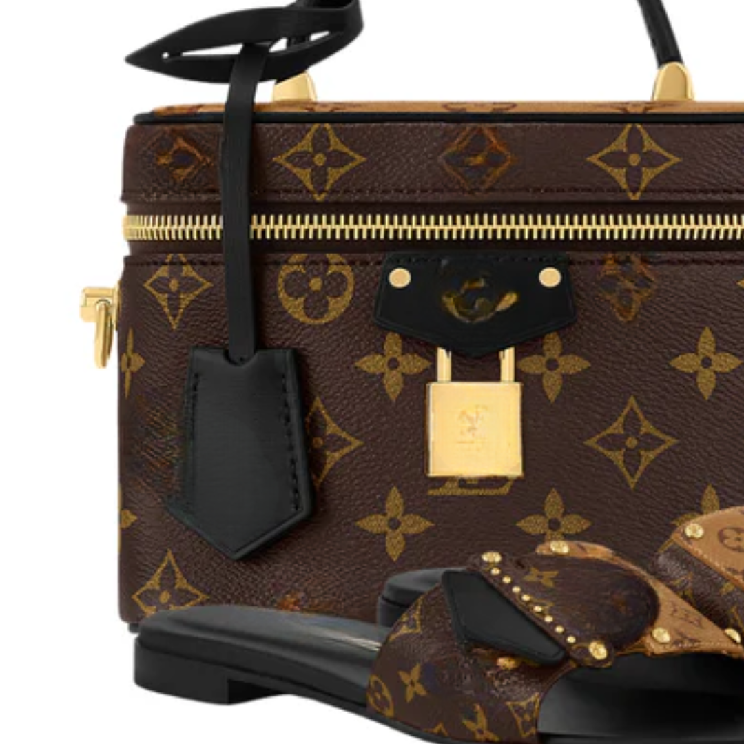 Tasche Vanity PM & Rahmen-Sandalen – LVT