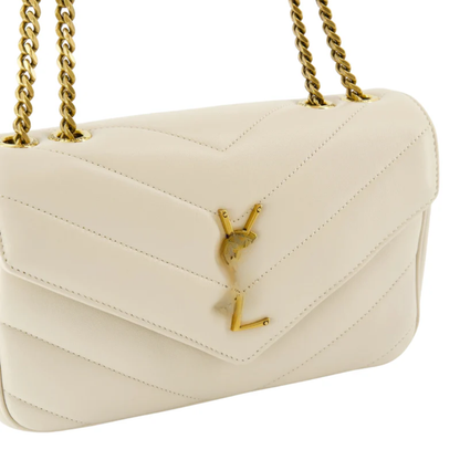 Tasche Small Matelassé Lammleder Weiß – SL