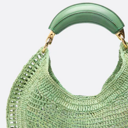 Tasche CH. Hot Summer Banana aus Raffia