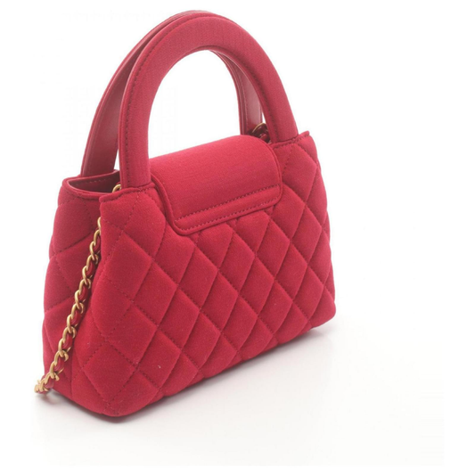 Tasche Rotes Canvas Matelassé – Cnl Edition