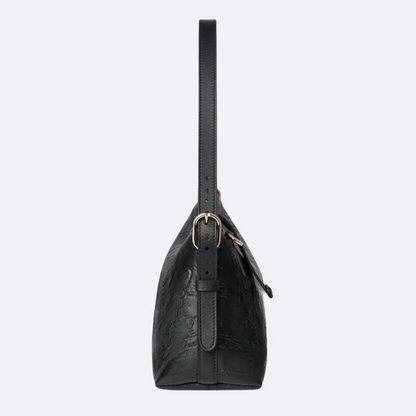 Tasche Mittelgroße Emblem-Schultertasche